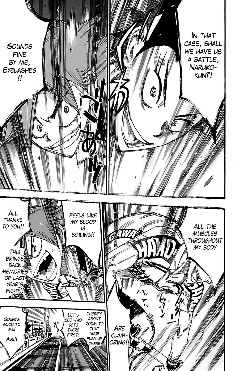 Yowamushi Pedal Chapter 304 page 18