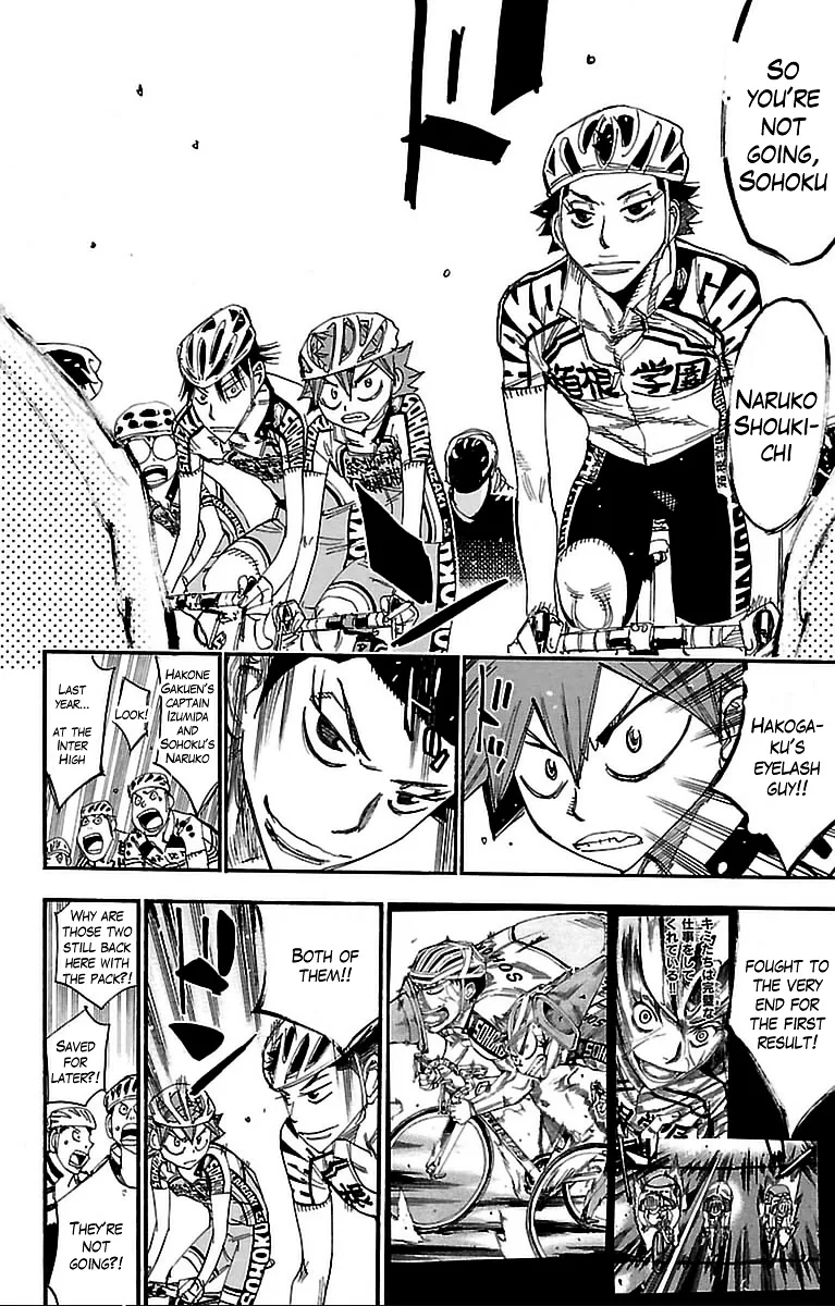 Yowamushi Pedal Chapter 304 page 15