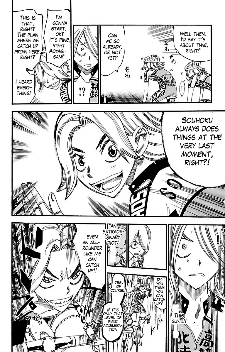 Yowamushi Pedal Chapter 305 page 20