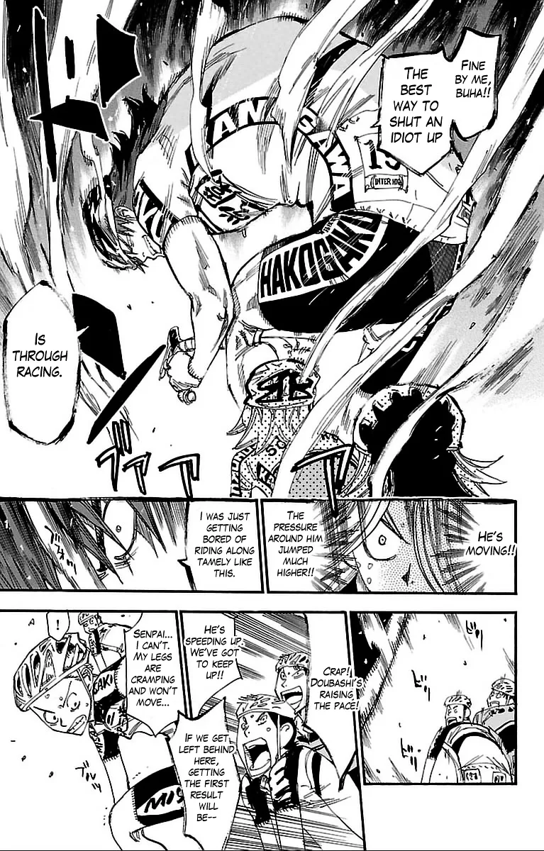 Yowamushi Pedal Chapter 305 page 13
