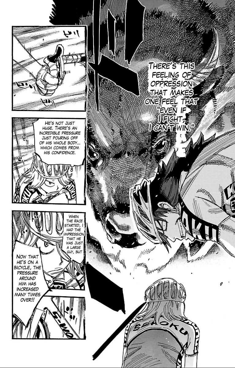 Yowamushi Pedal Chapter 305 page 8