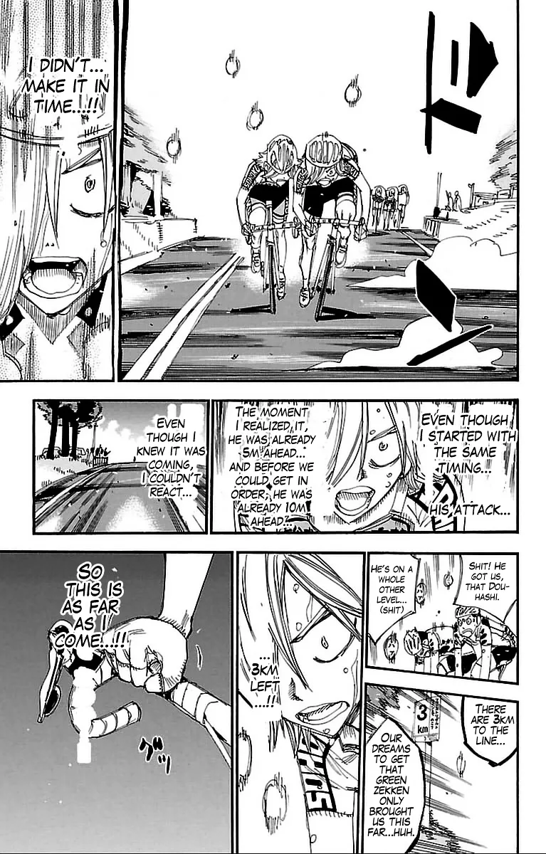 Yowamushi Pedal Chapter 305 page 19