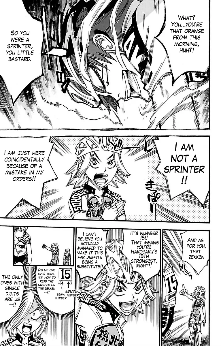 Yowamushi Pedal Chapter 305 page 11