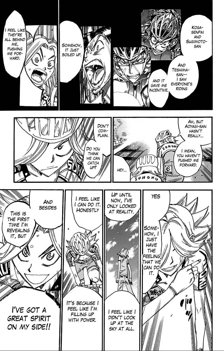 Yowamushi Pedal Chapter 306 page 20