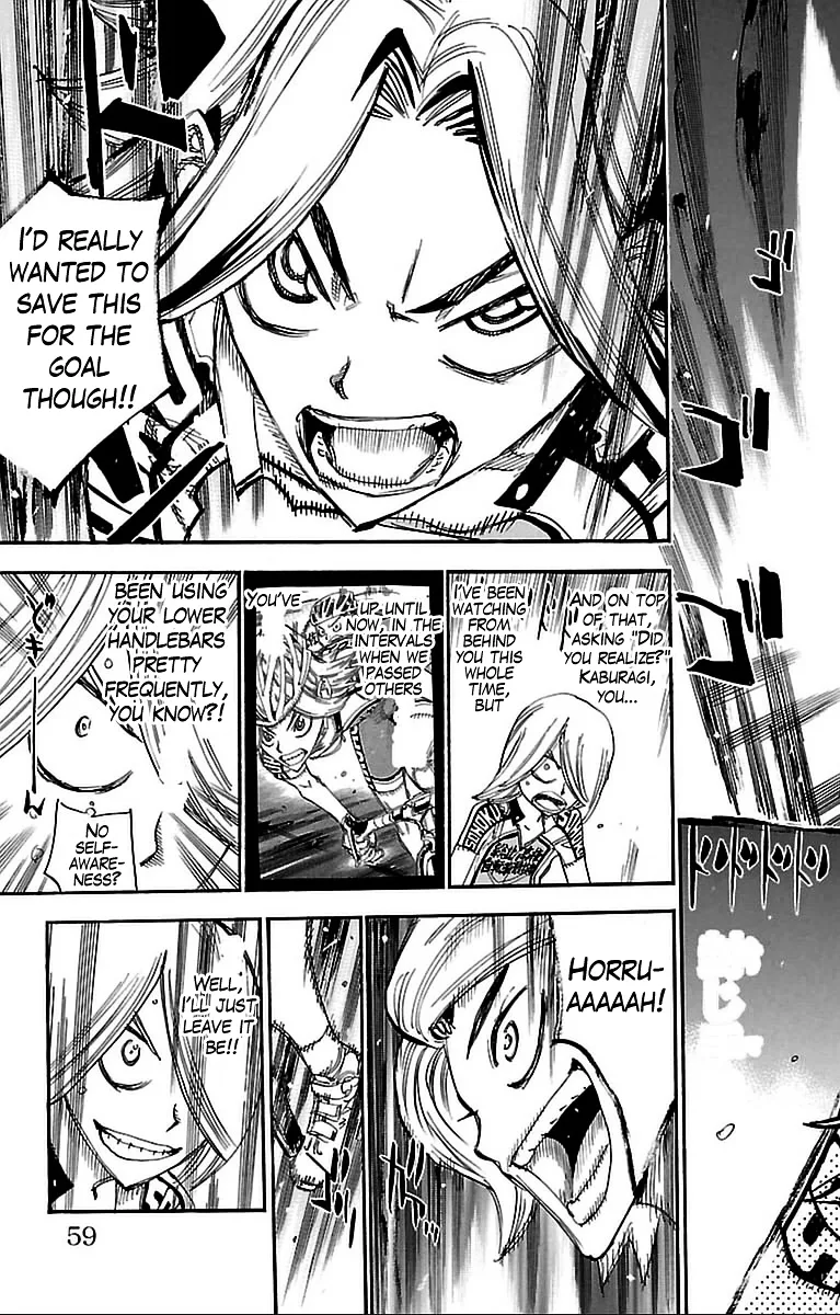 Yowamushi Pedal Chapter 306 page 8