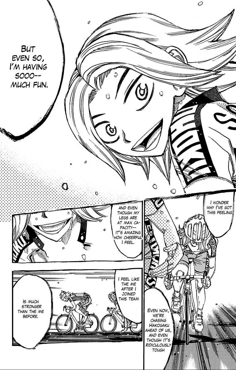 Yowamushi Pedal Chapter 306 page 19