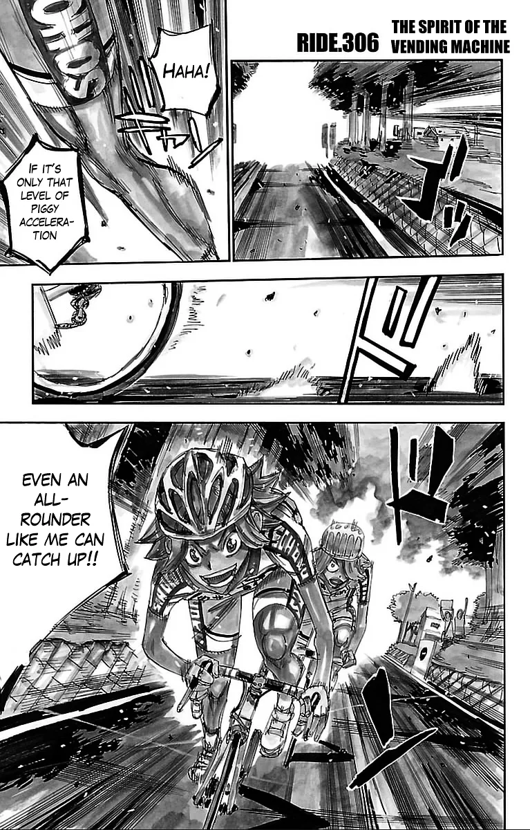 Yowamushi Pedal Chapter 306 page 1