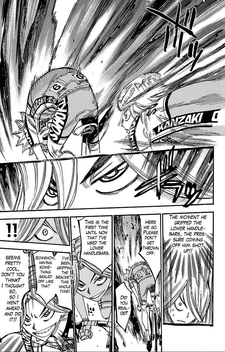 Yowamushi Pedal Chapter 306 page 6