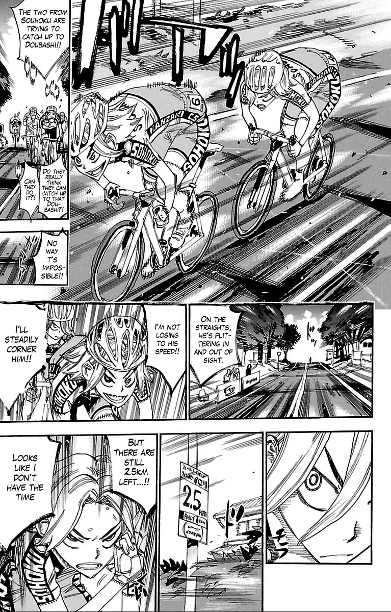 Yowamushi Pedal Chapter 306 page 4