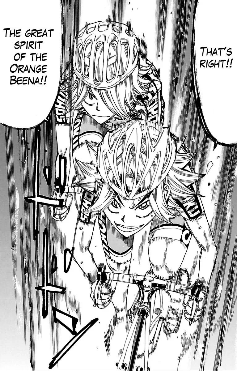 Yowamushi Pedal Chapter 306 page 21