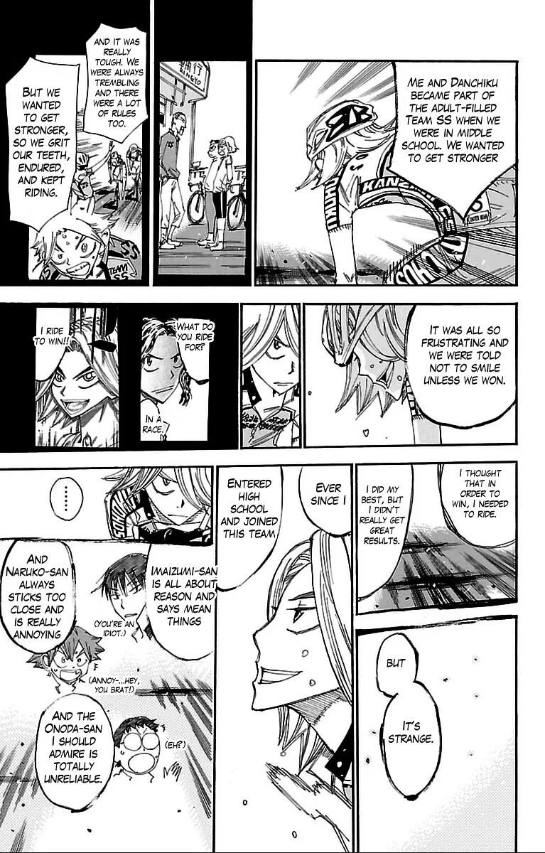 Yowamushi Pedal Chapter 306 page 18