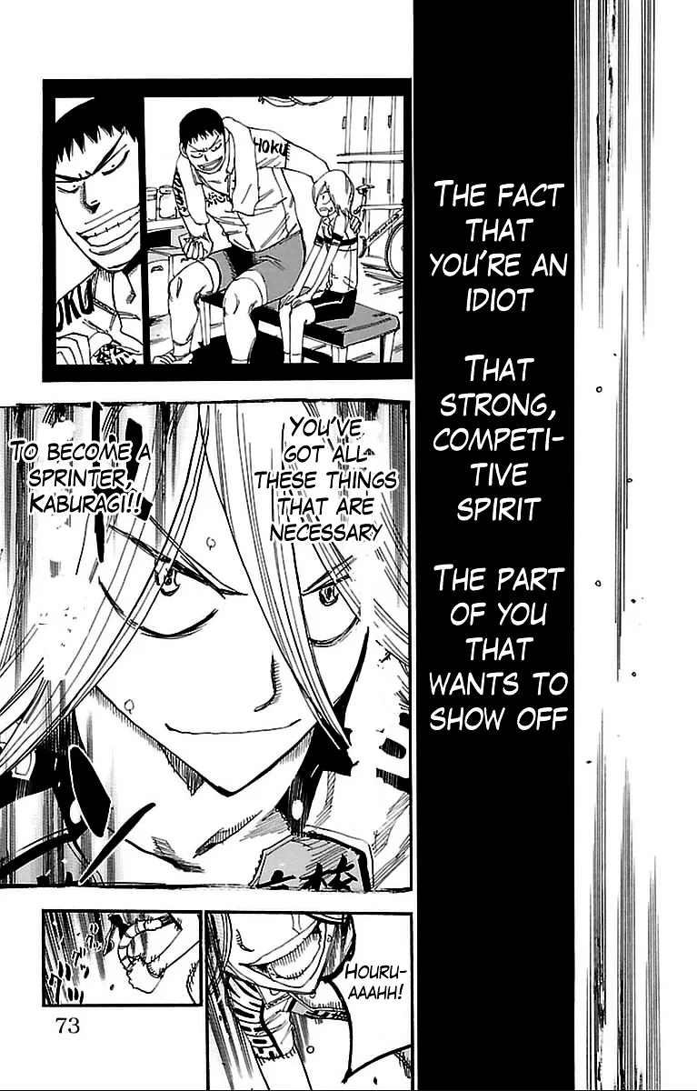 Yowamushi Pedal Chapter 306 page 22