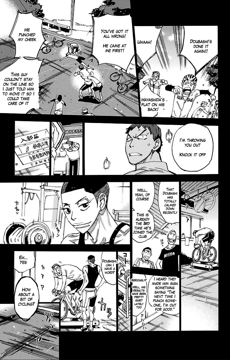 Yowamushi Pedal Chapter 307 page 10