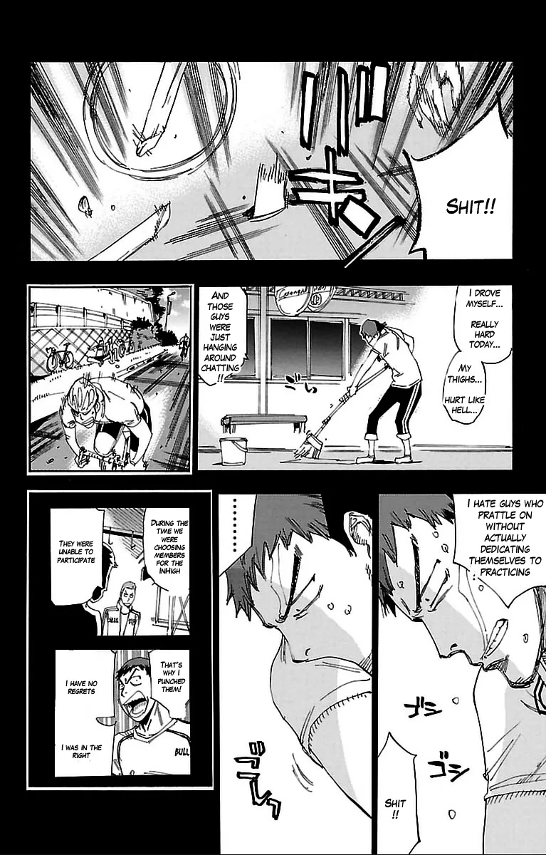 Yowamushi Pedal Chapter 307 page 7