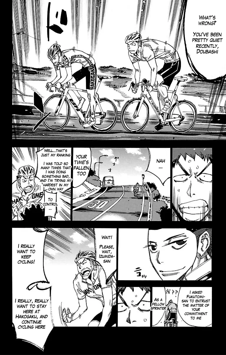 Yowamushi Pedal Chapter 307 page 11