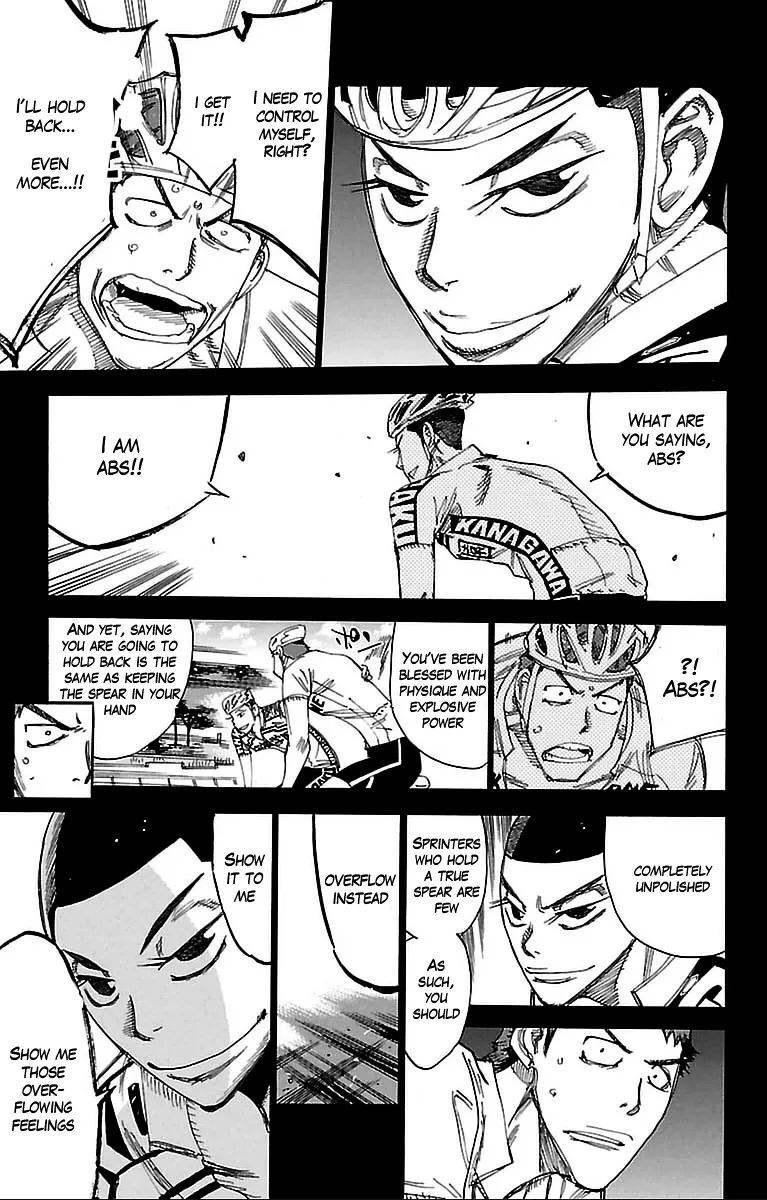 Yowamushi Pedal Chapter 307 page 12