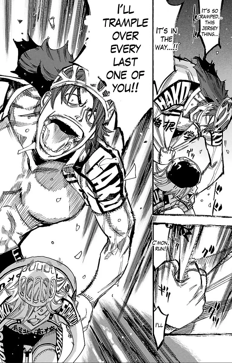 Yowamushi Pedal Chapter 308 page 16