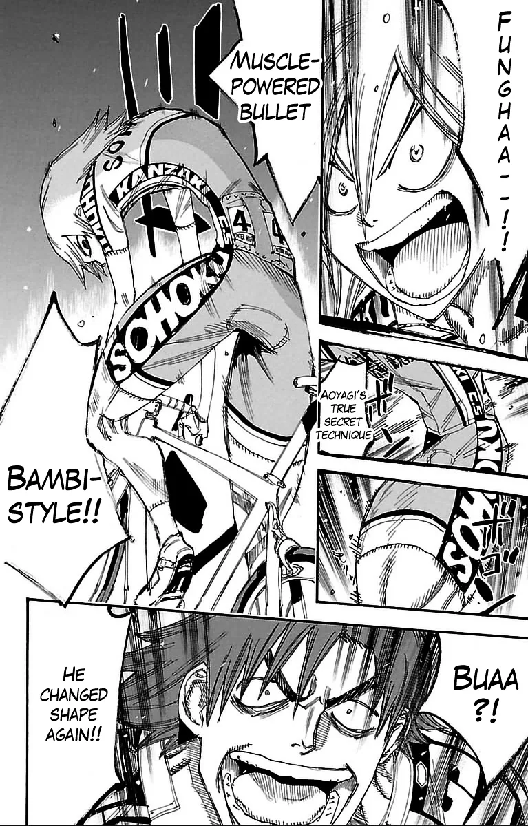 Yowamushi Pedal Chapter 308 page 20