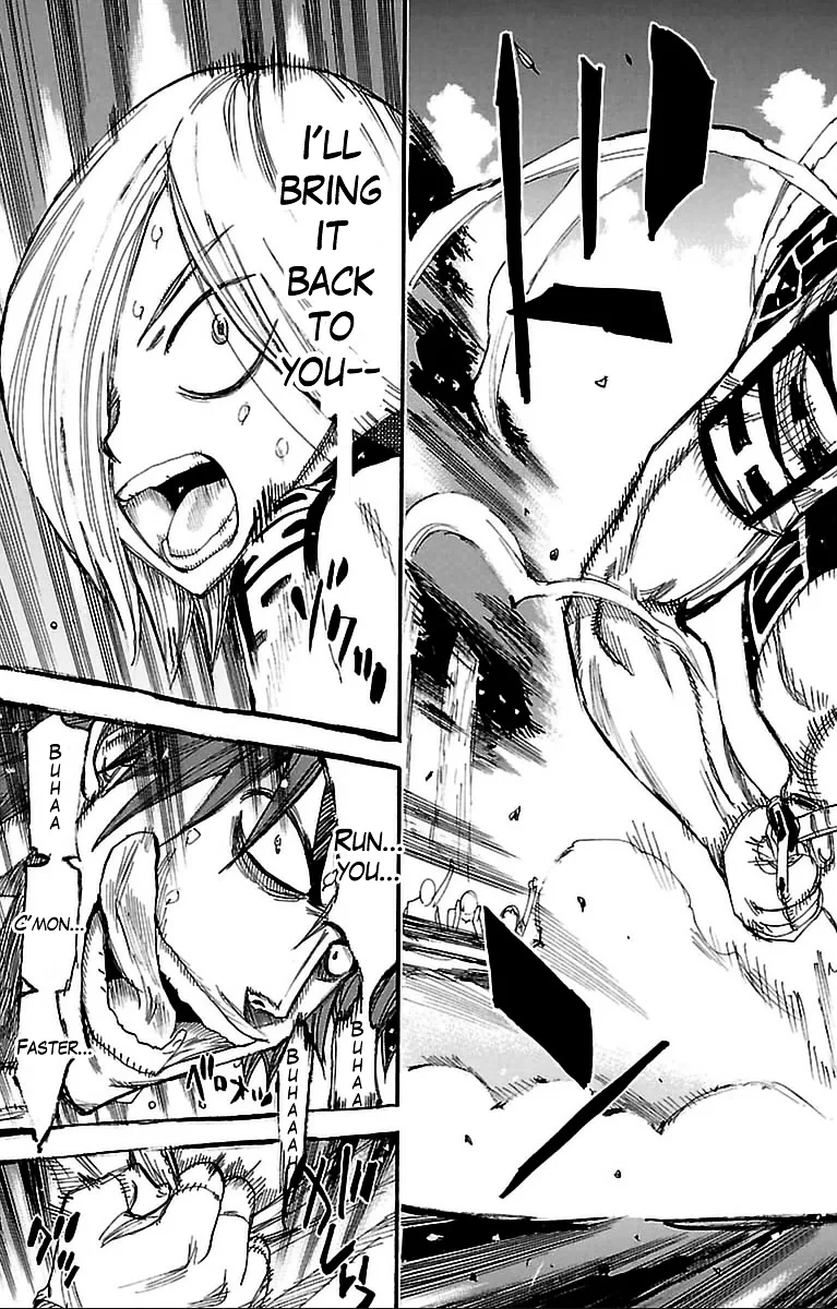 Yowamushi Pedal Chapter 308 page 15