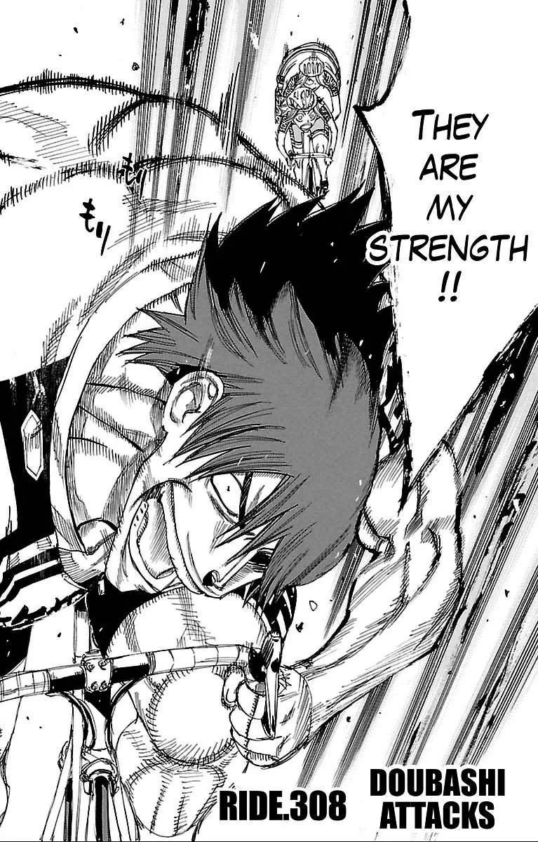 Yowamushi Pedal Chapter 308 page 2