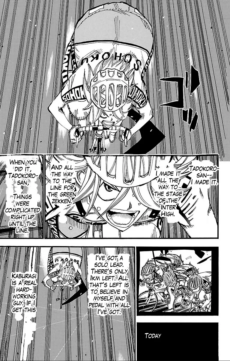 Yowamushi Pedal Chapter 308 page 11
