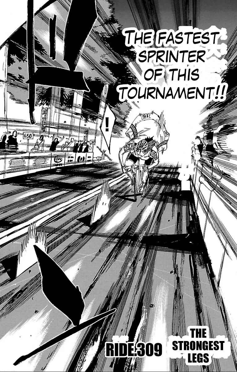 Yowamushi Pedal Chapter 309 page 2