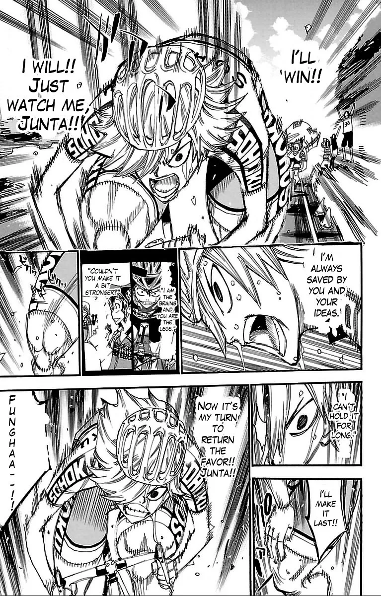 Yowamushi Pedal Chapter 309 page 9
