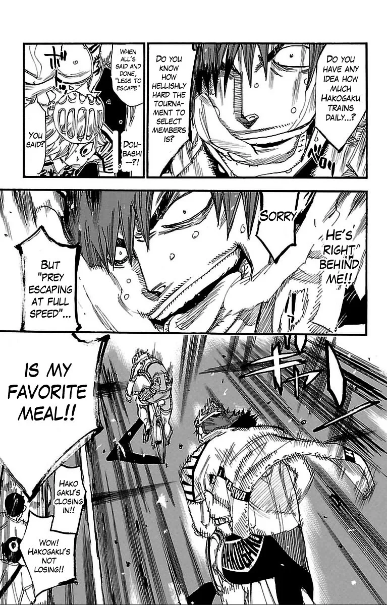 Yowamushi Pedal Chapter 309 page 11