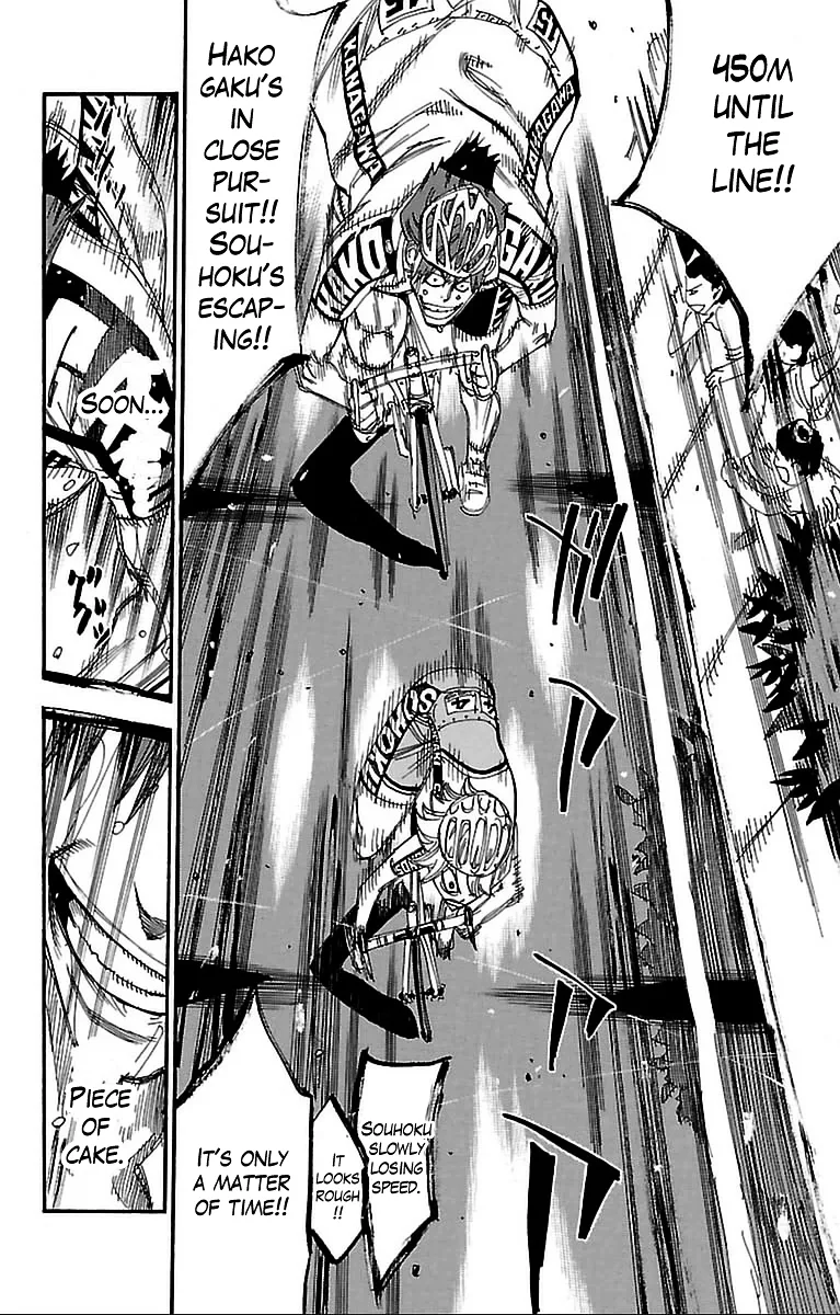 Yowamushi Pedal Chapter 309 page 16