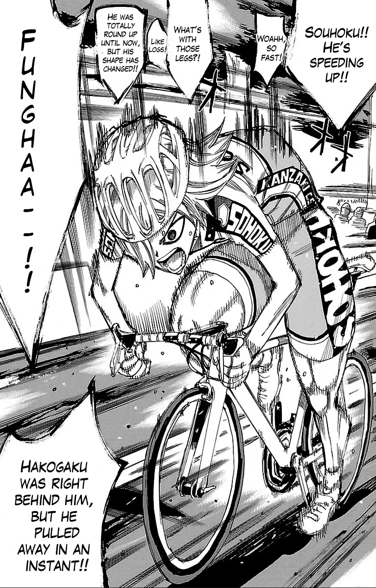 Yowamushi Pedal Chapter 309 page 3