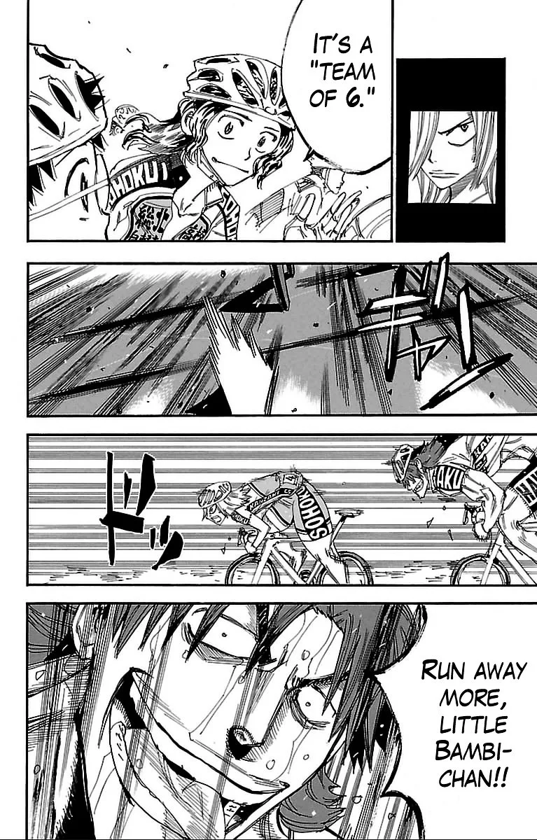 Yowamushi Pedal Chapter 309 page 14