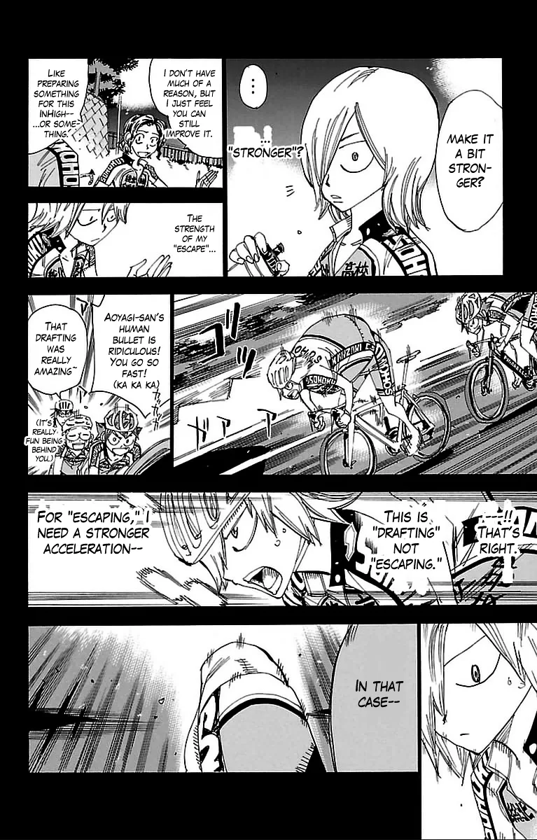 Yowamushi Pedal Chapter 309 page 6