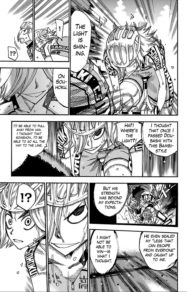 Yowamushi Pedal Chapter 310 page 9