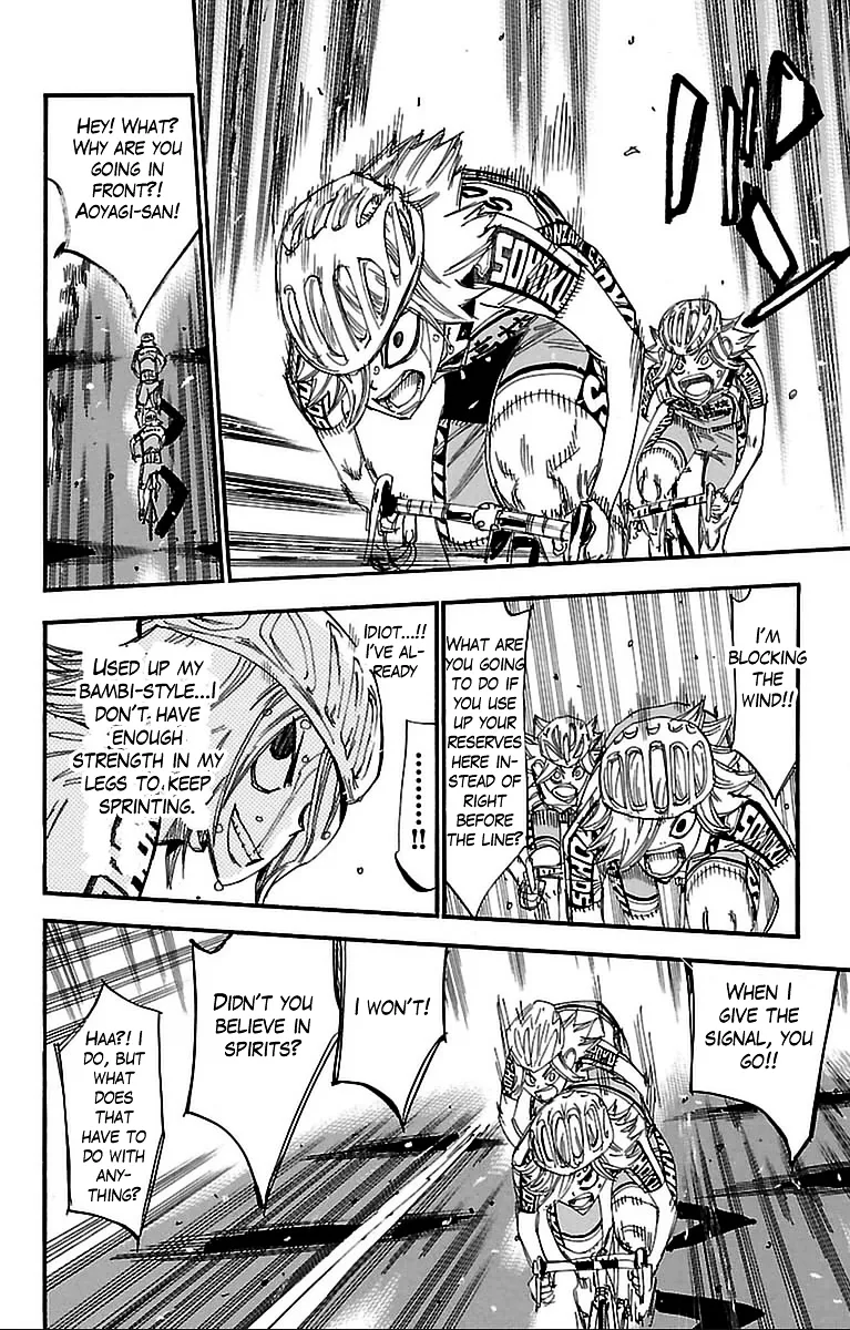 Yowamushi Pedal Chapter 310 page 14