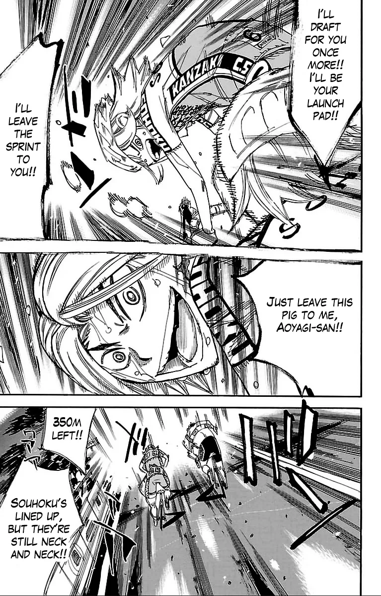 Yowamushi Pedal Chapter 310 page 7