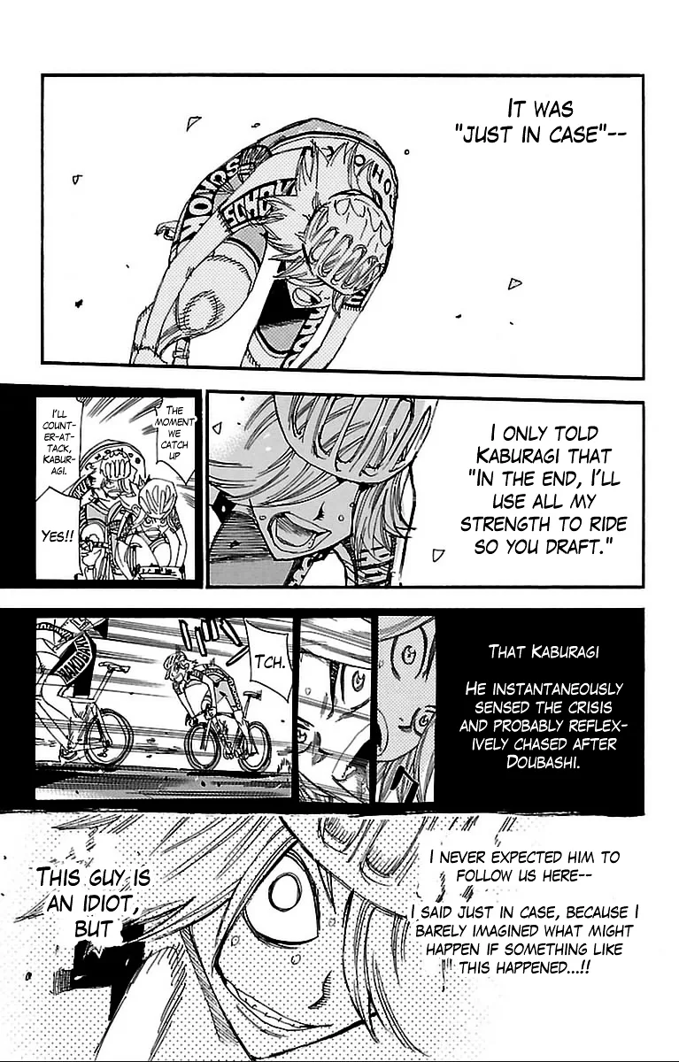 Yowamushi Pedal Chapter 310 page 5