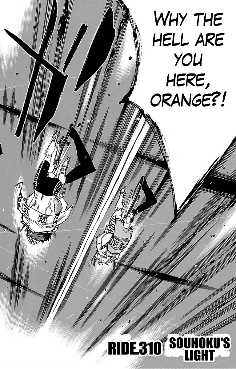 Yowamushi Pedal Chapter 310 page 2