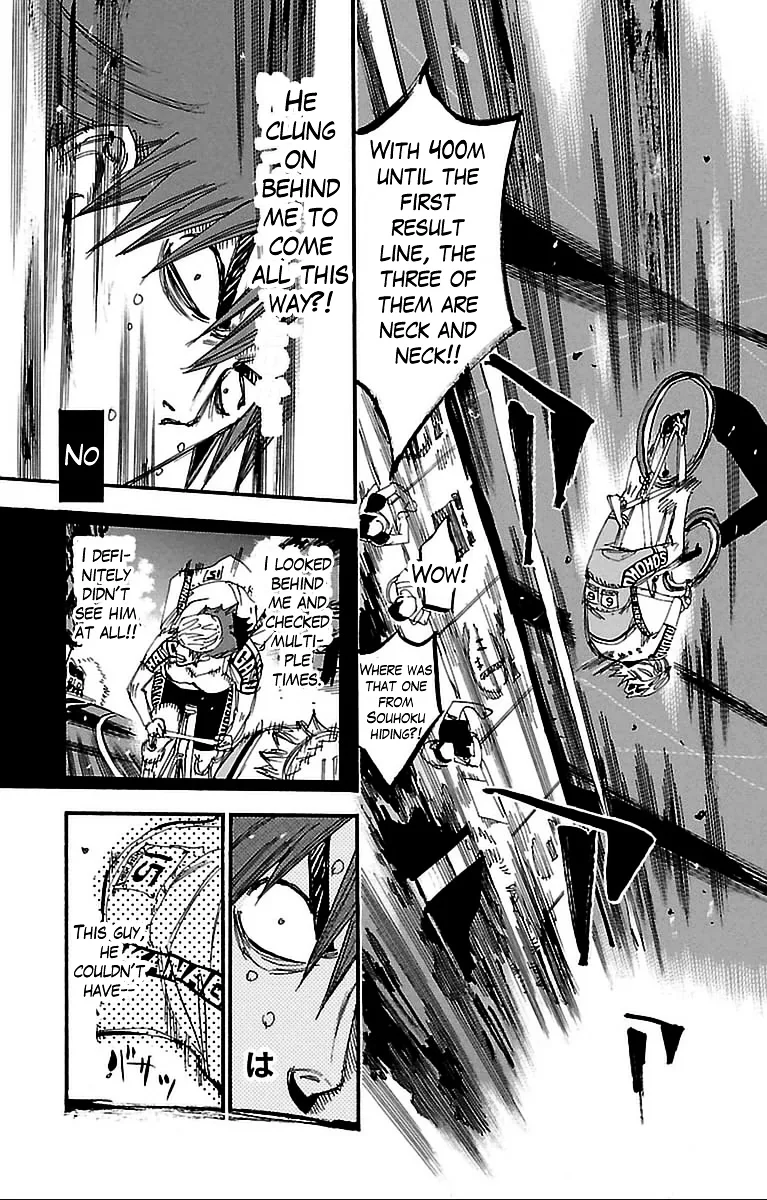 Yowamushi Pedal Chapter 310 page 3