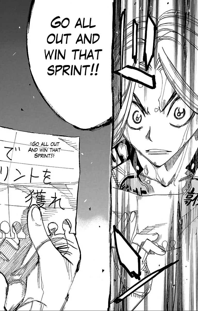 Yowamushi Pedal Chapter 310 page 18