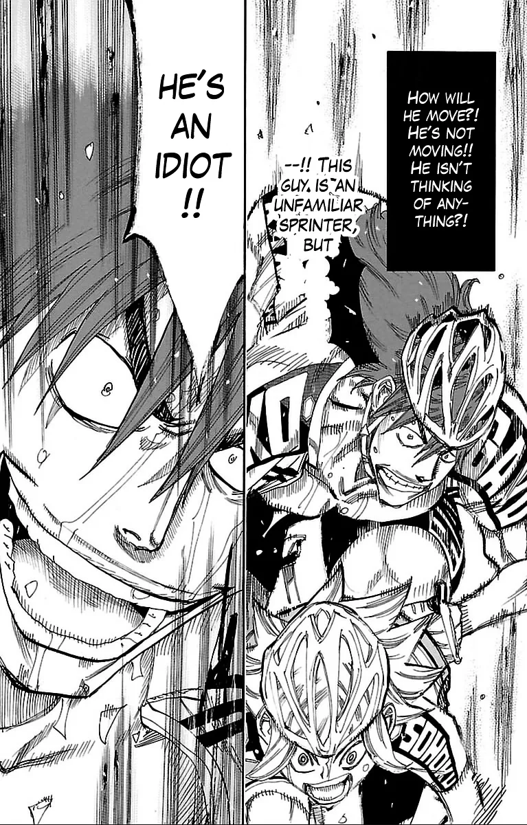 Yowamushi Pedal Chapter 311 page 16