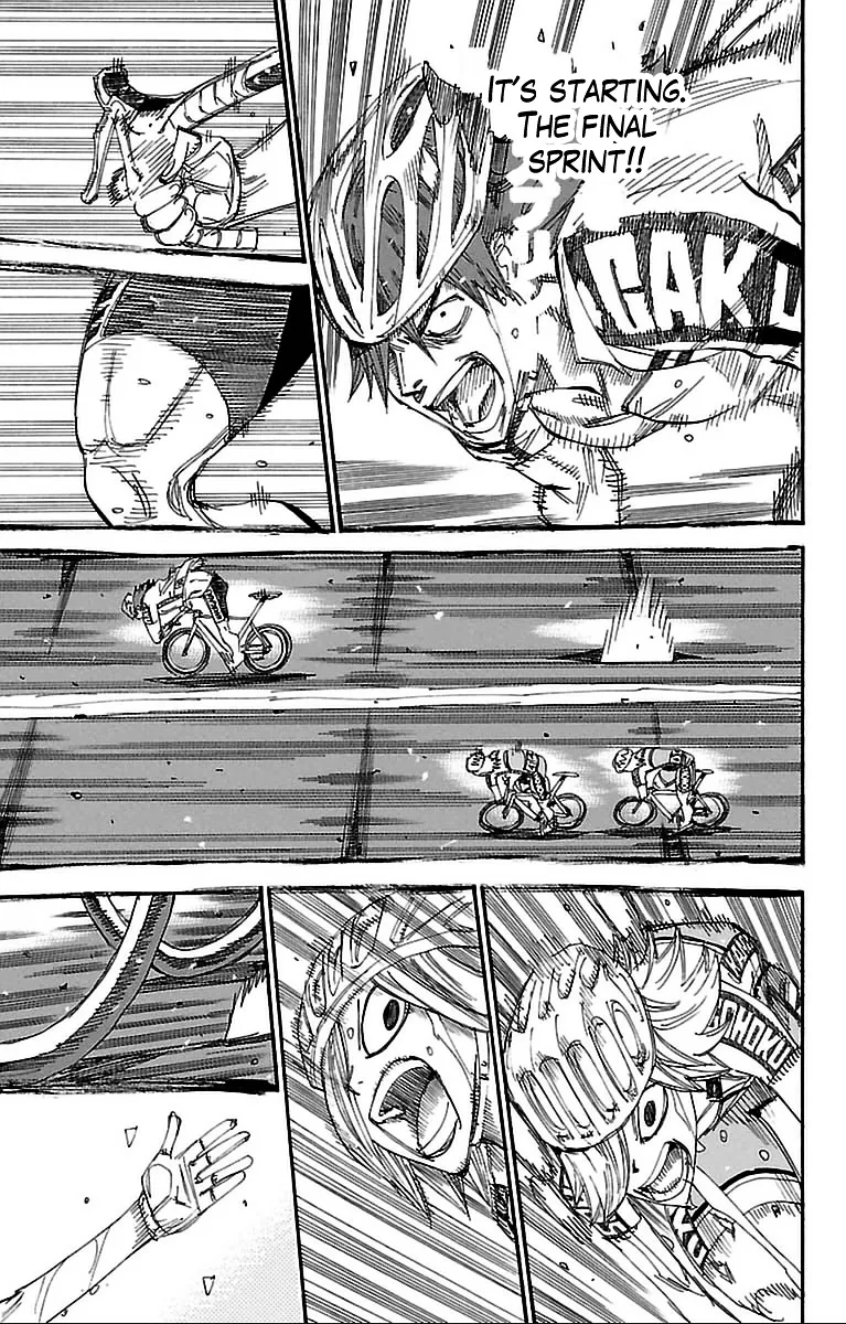 Yowamushi Pedal Chapter 311 page 7