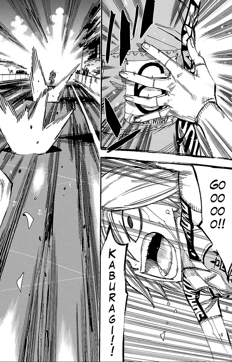 Yowamushi Pedal Chapter 311 page 8