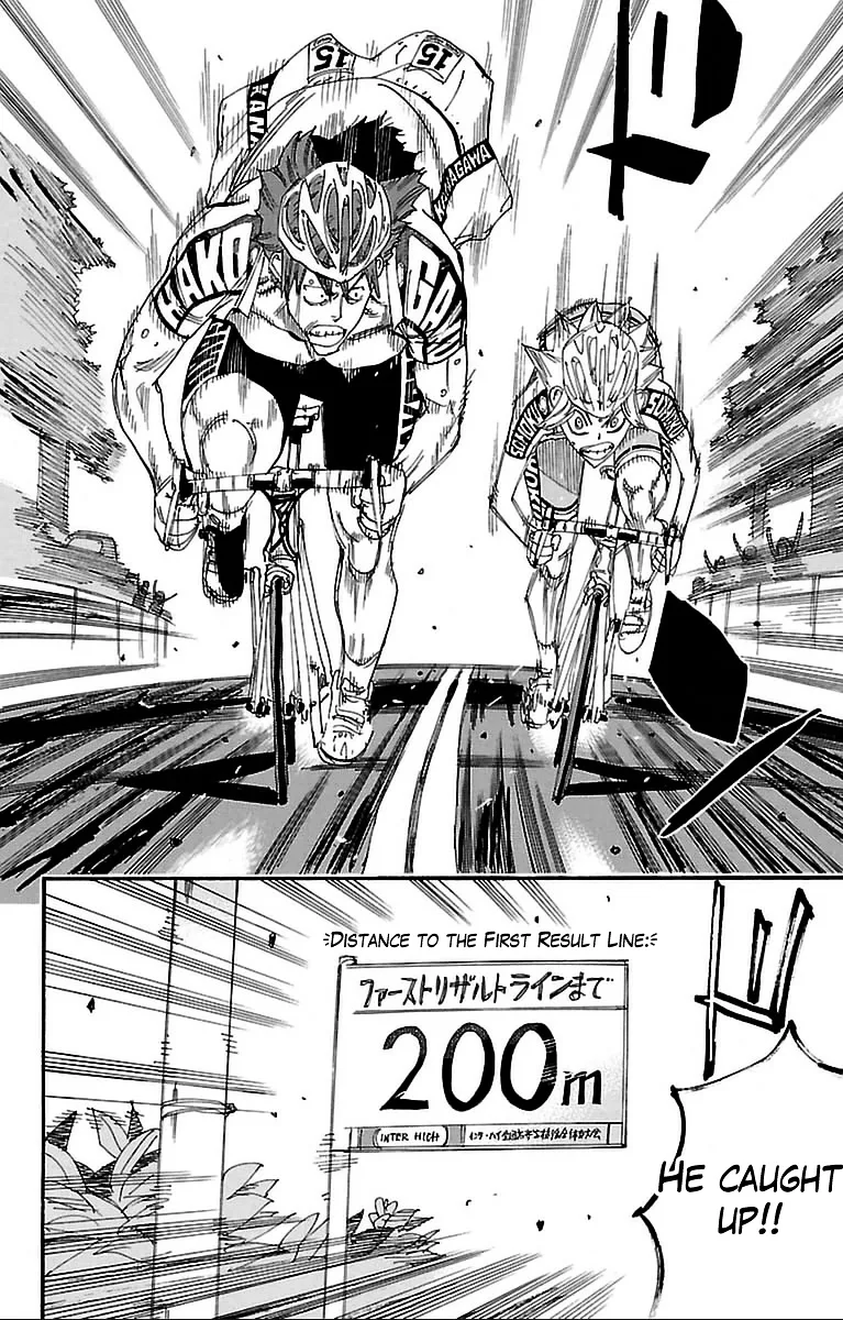 Yowamushi Pedal Chapter 311 page 12