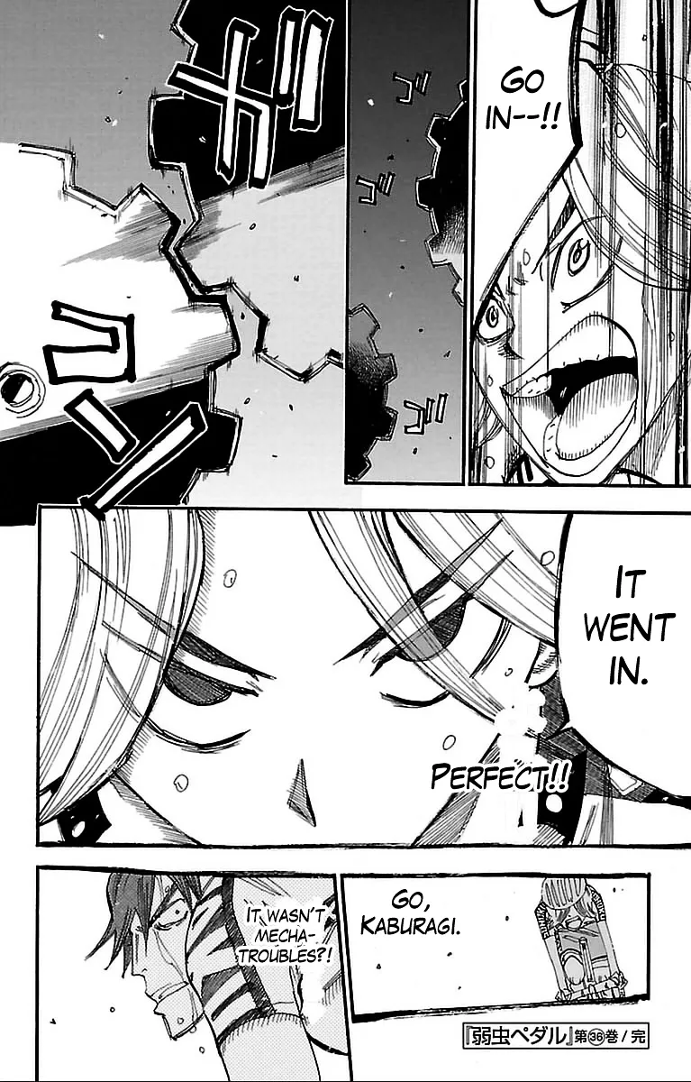 Yowamushi Pedal Chapter 311 page 20