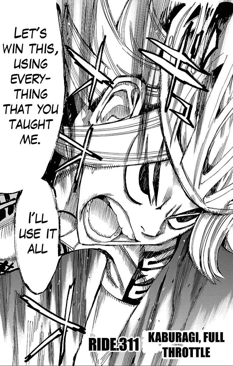 Yowamushi Pedal Chapter 311 page 3