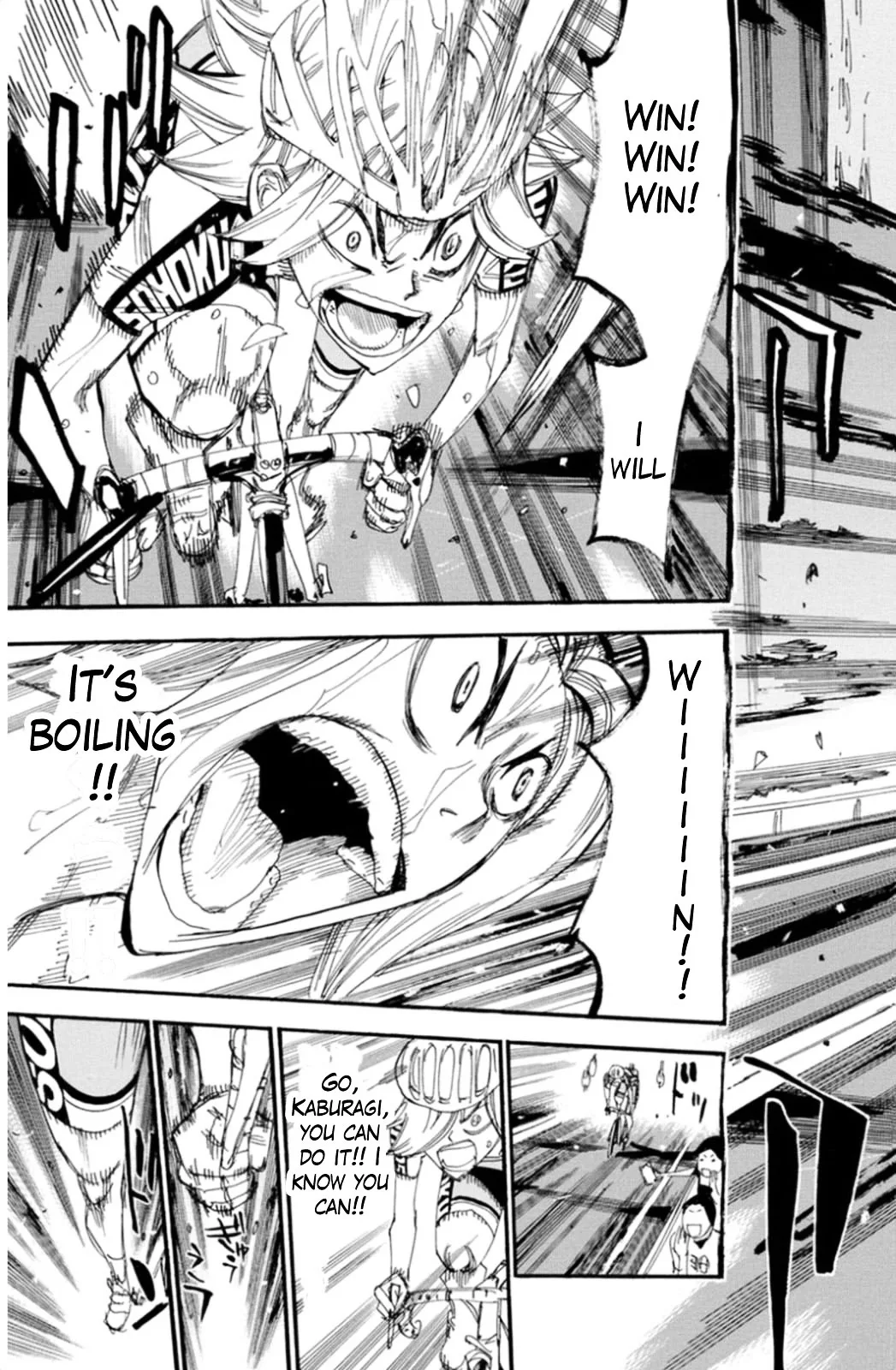 Yowamushi Pedal Chapter 312 page 15