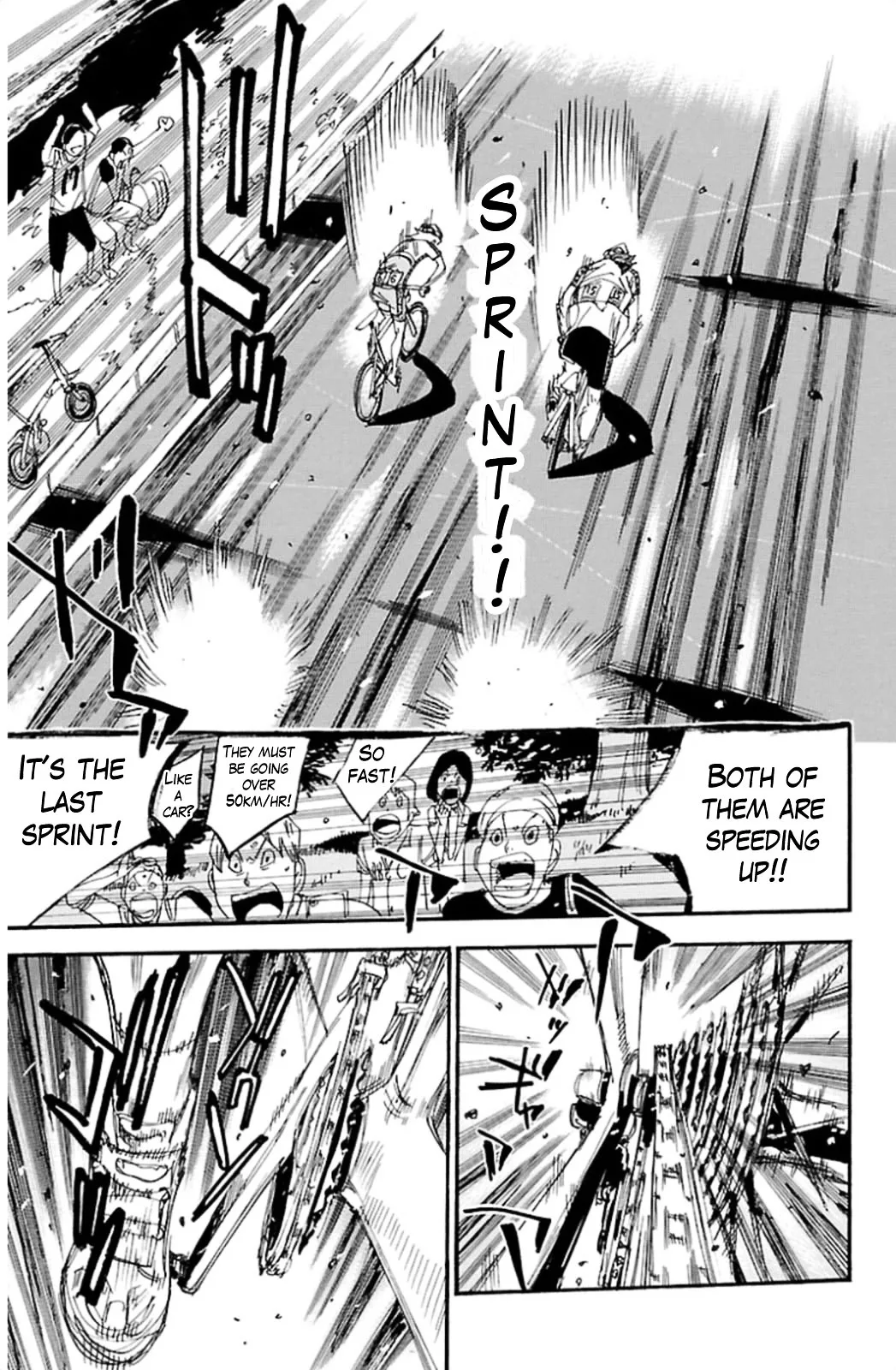 Yowamushi Pedal Chapter 312 page 7