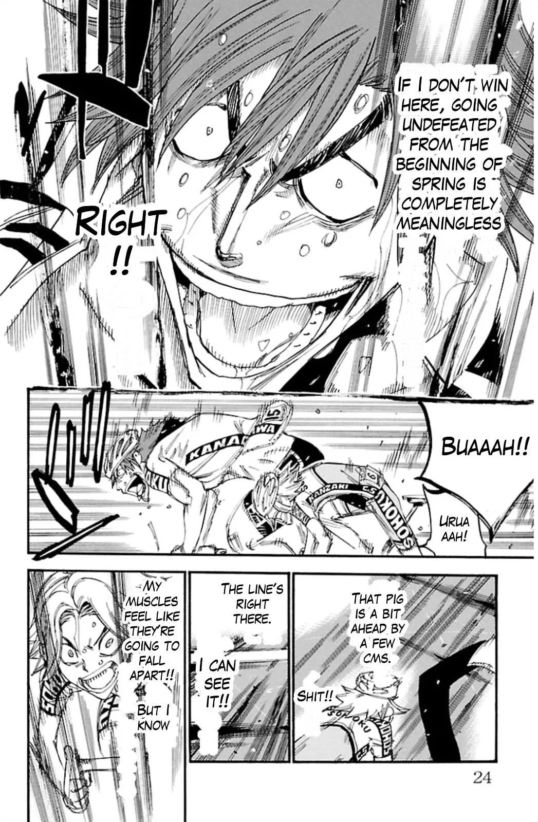 Yowamushi Pedal Chapter 312 page 18