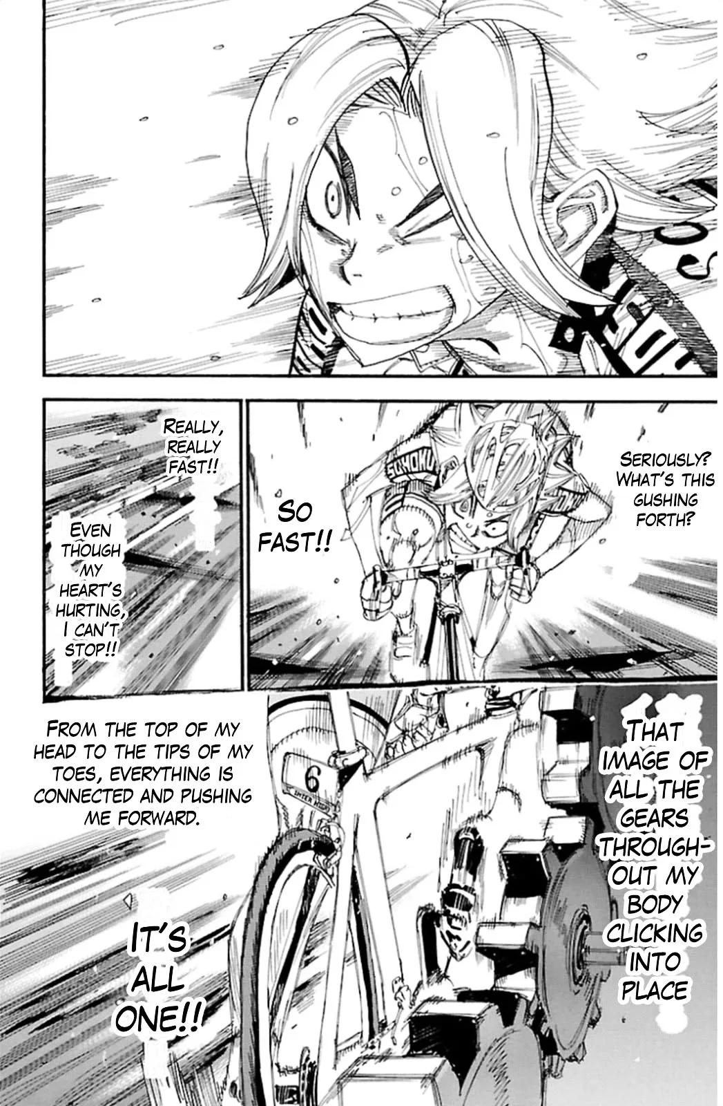 Yowamushi Pedal Chapter 312 page 12