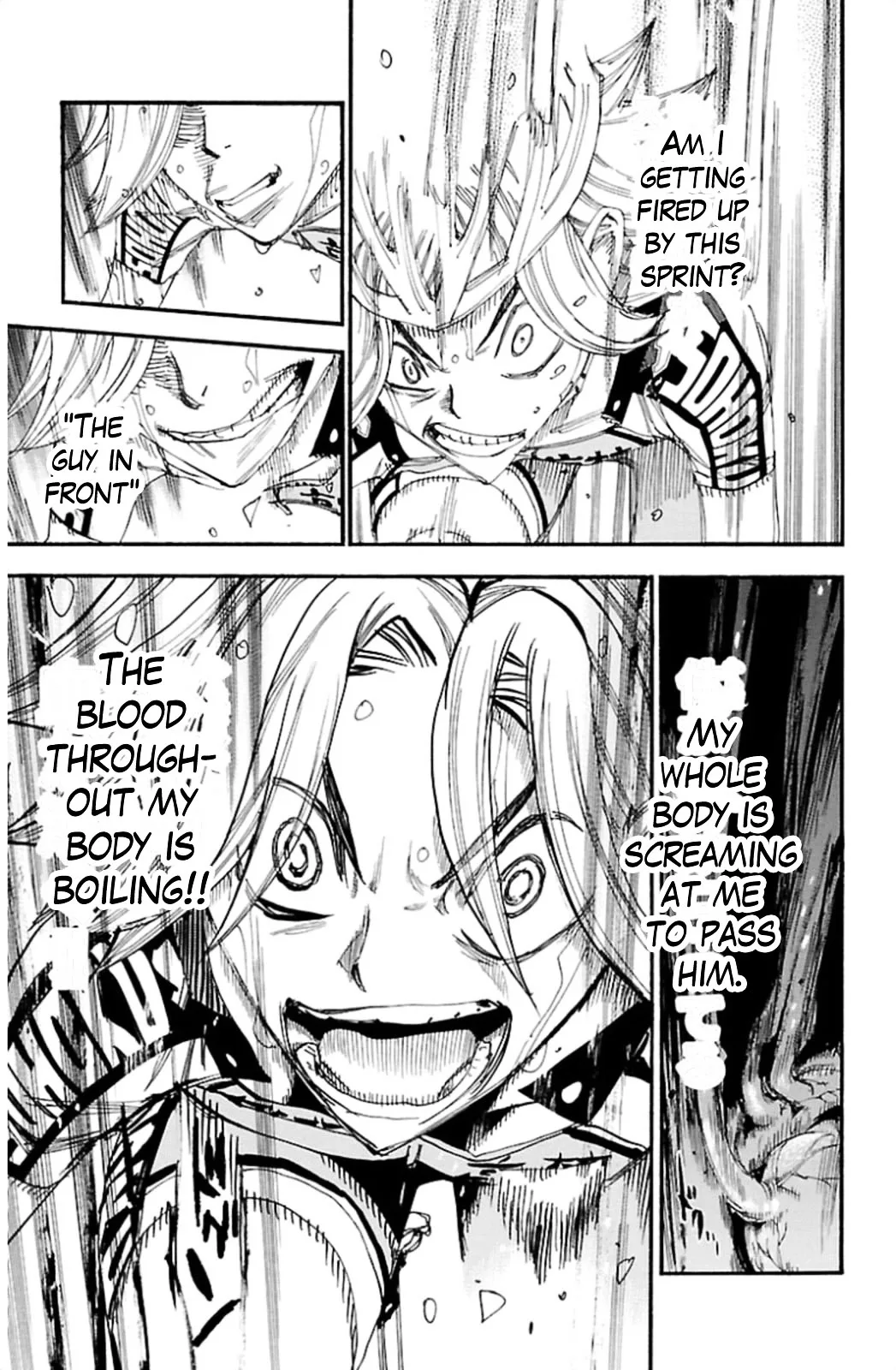 Yowamushi Pedal Chapter 312 page 13